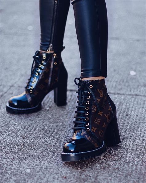 louis vuitton combat boots heel.